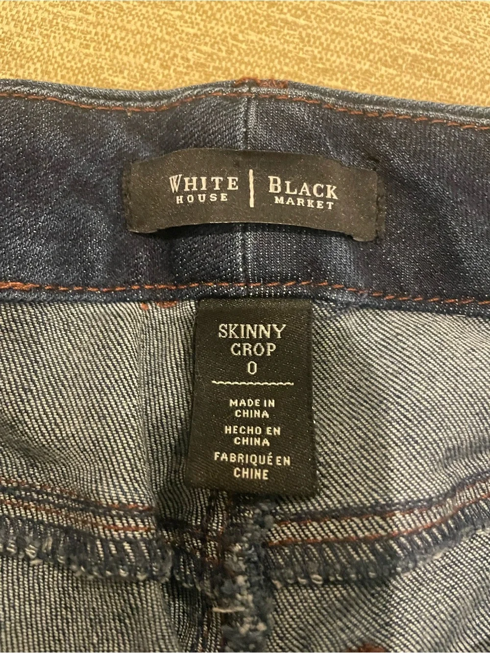 White House Black Market Women’s Denim Capris Jeans